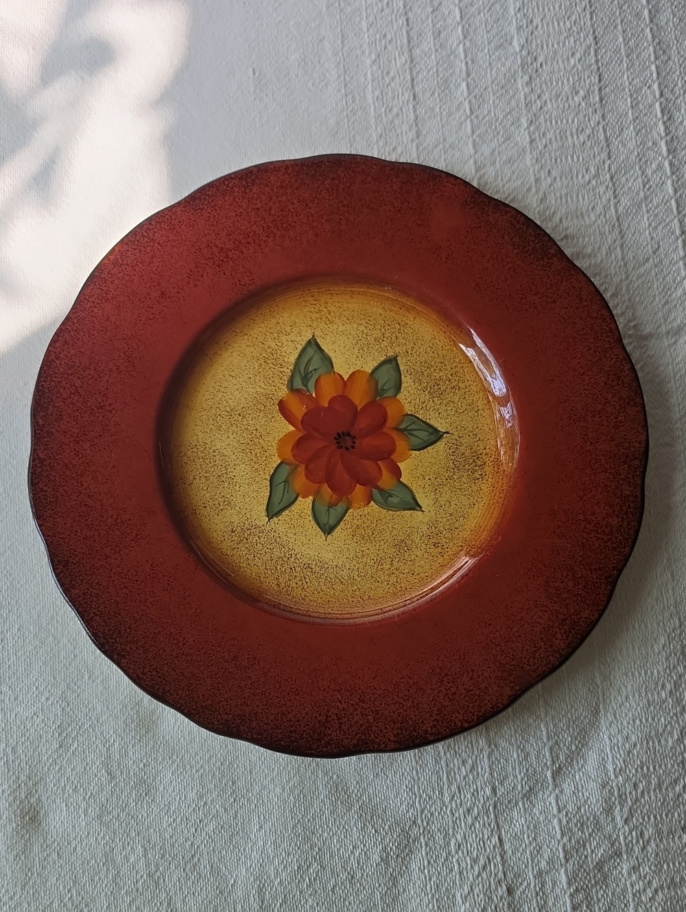 Casa Cristina Home Collection By Cbk Bintage Plate 10"